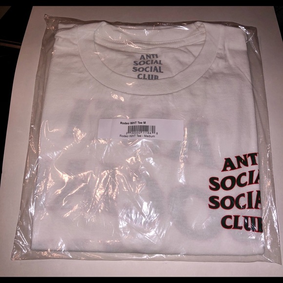 ASSC Rodeo WHT Tee Size-Medium (Deadstock) - Picture 2 of 5